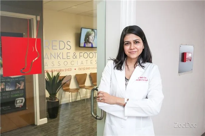 Dr. Humaira Syed. Wayne, NJ. Saddle Brook, NJ. Laser therapy. Podiatry. Foot, Ankle, Surgeon.