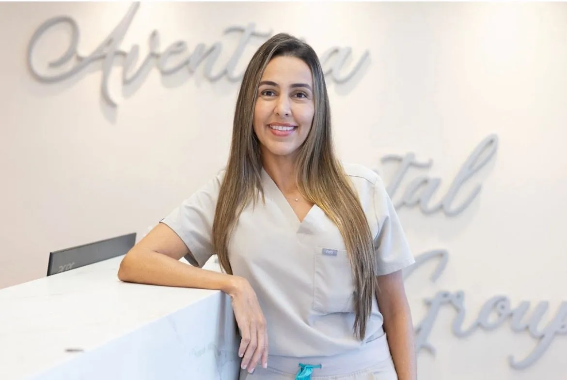 Karen Velasquez is the head dental hygienist at Aventura Dental Group
