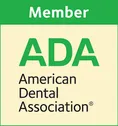 membership logo for American Dental Association