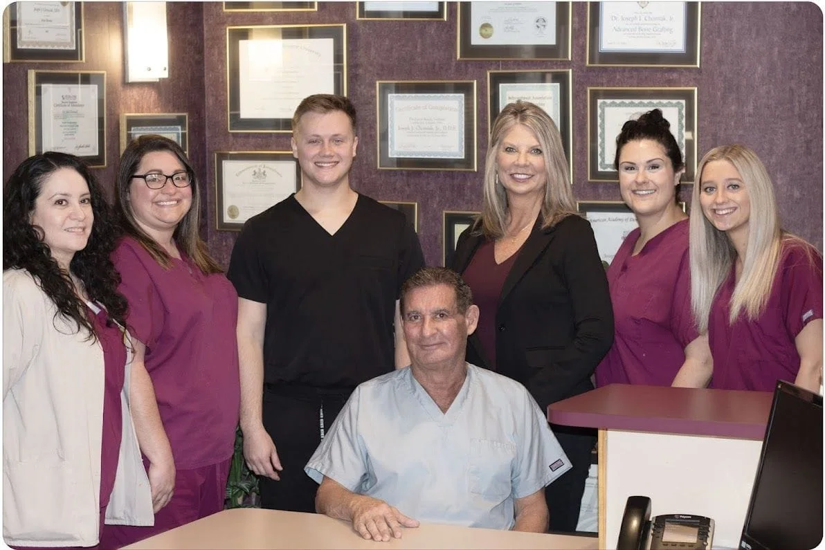 Chomiak Dental Cosmetic and Implant Center is your complete specialty and cosmetic dentistry located in Fayette Country near Pittsburgh.
