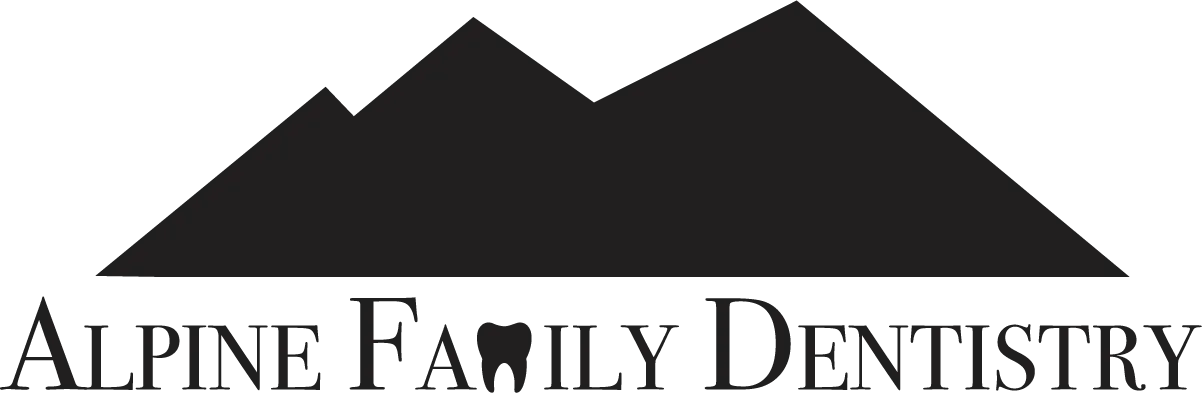 Mountains Outline with text