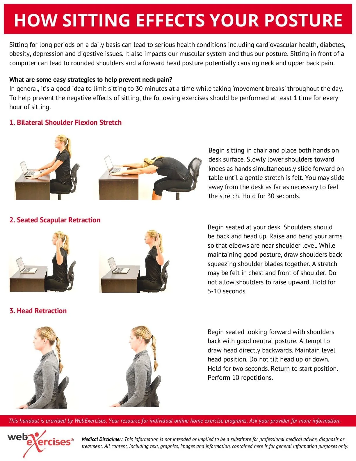 Sitting Posture Handout