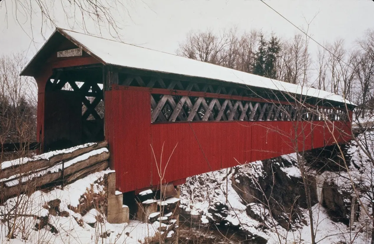 red bridge