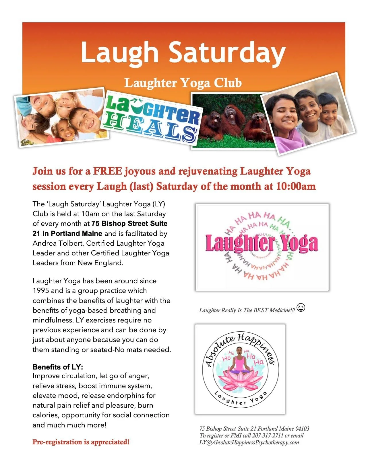Laugh Saturday LY Flyer
