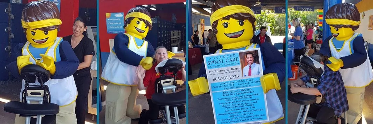 Advanced Spinal Care of Lakeland, FL at Legoland's Health Fair