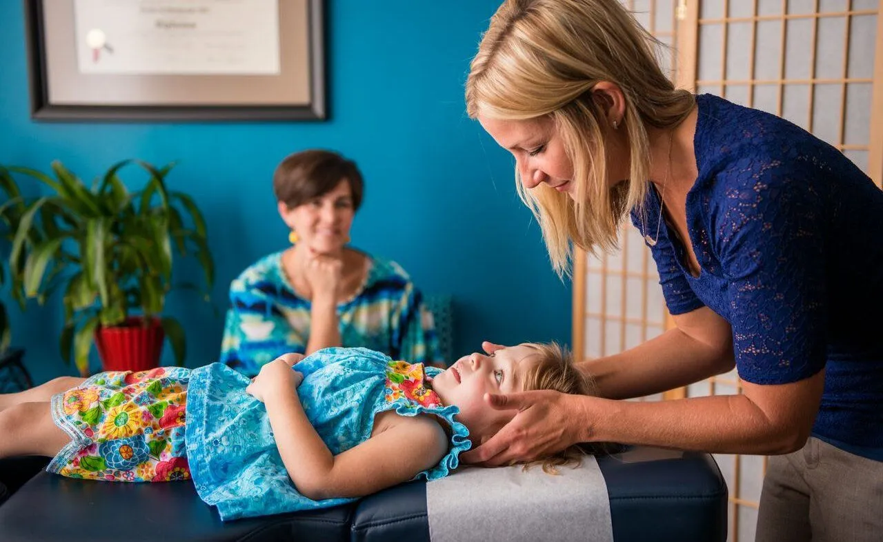 Patient receiving treatment