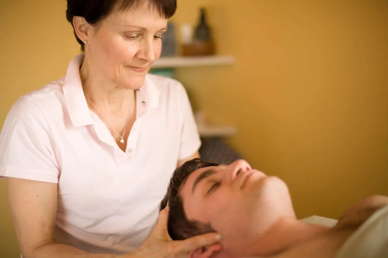 patient receiving treatment