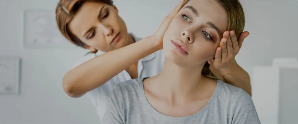 patient receiving chiropractic treatment