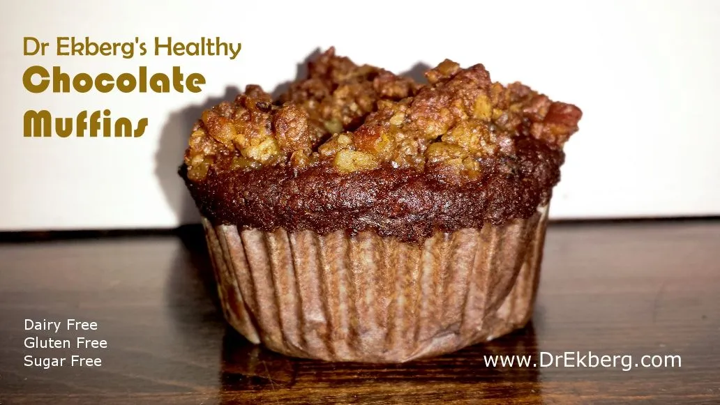 Dr Ekberg's Chocolate Muffins