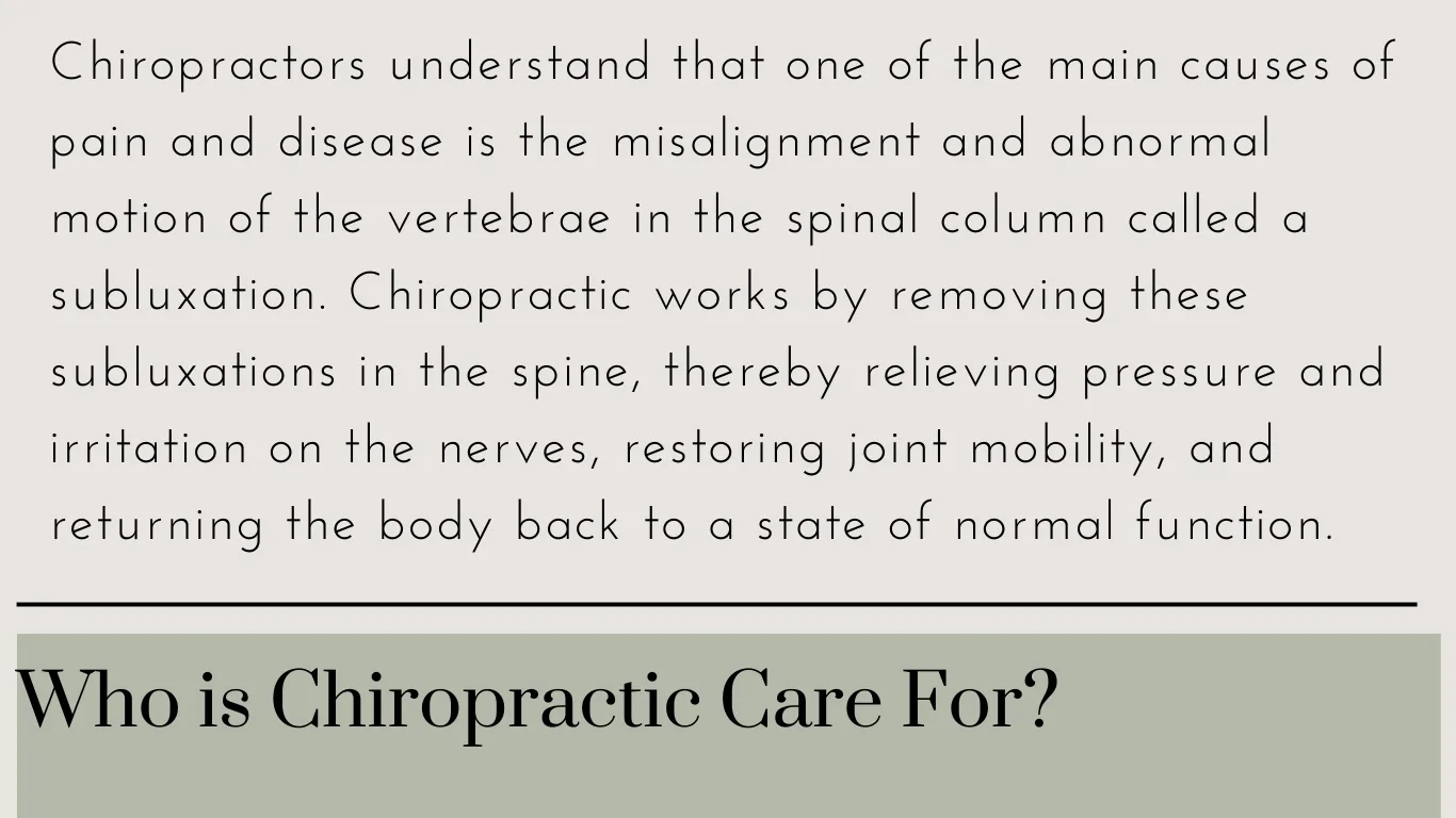 About Chiropractic Care 2