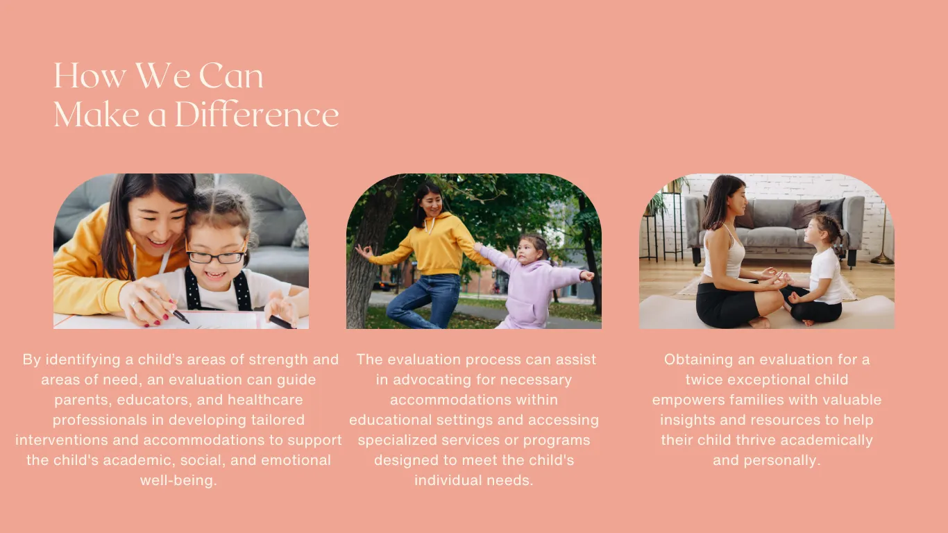 Three images of a mother and daughter doing activities together