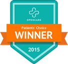 OpenCare Patient's Choice Winner 2015 banner
