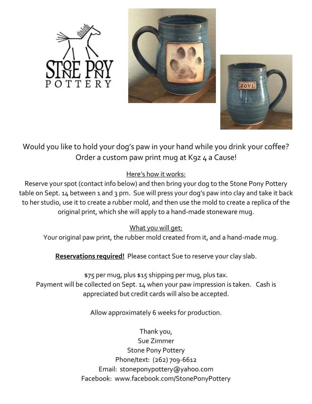 K-9z 4 A CAUSE Fundraiser - Sat. Sept. 14, 2019