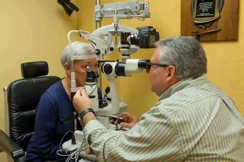 diabetic eye exam