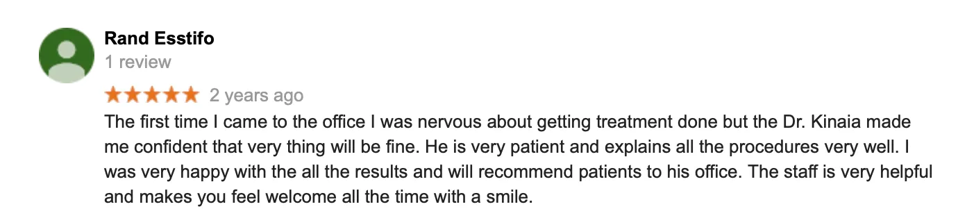 Review 6 - Dental implants Troy MI