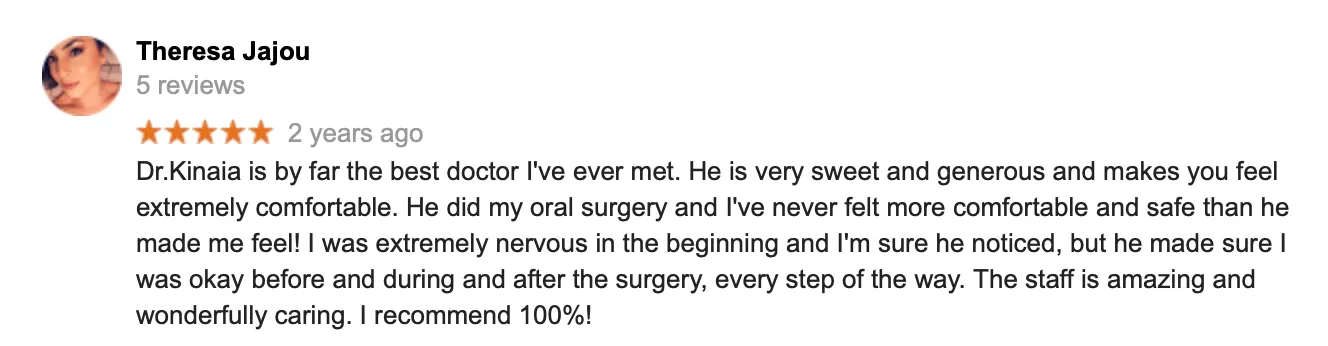 Review 8 - Dental Implants Royal Oak MI