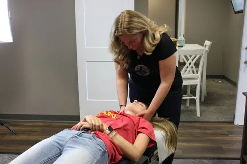 Neck Adjustment Dr Nicole