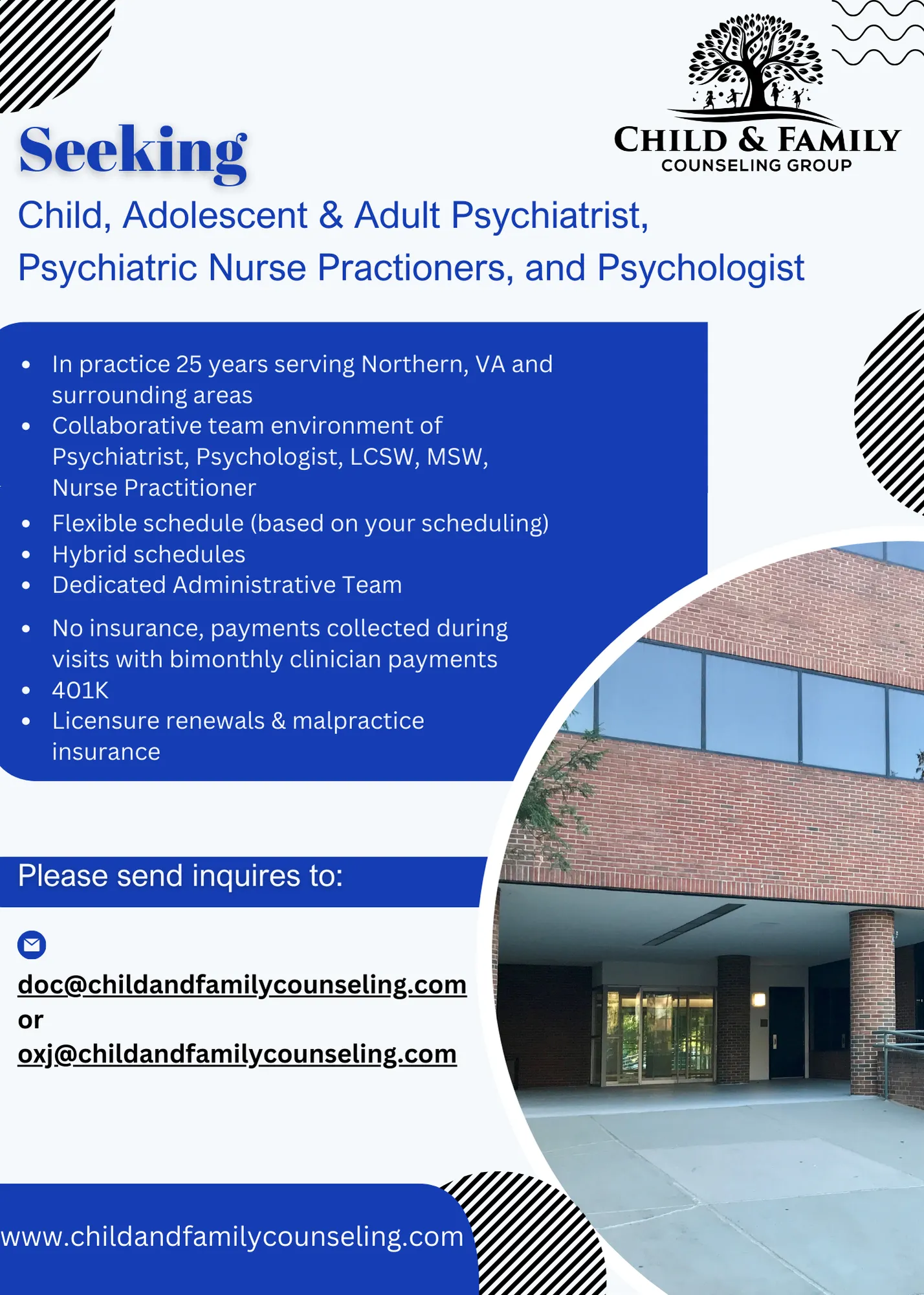 Seeking Clinician Flyer