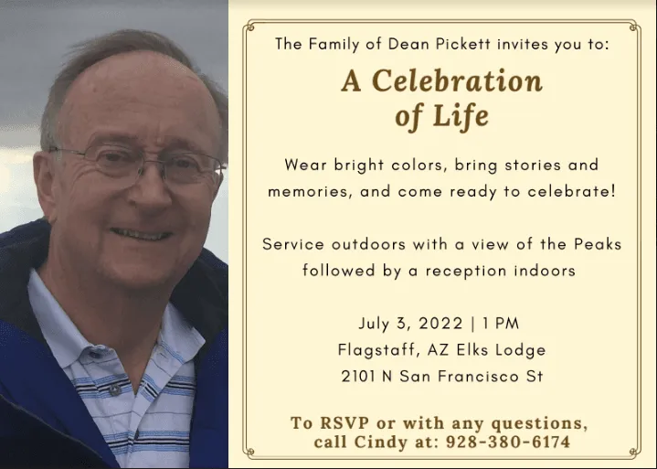 Dean Pickett Memorial Service 2022