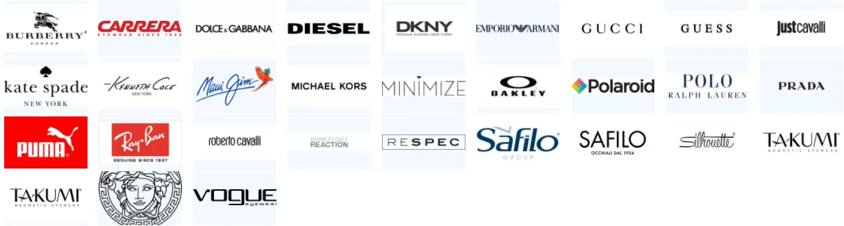 Brands we carry