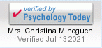 Christina Minoguchi LISW-S verified by GoodTherapy.org