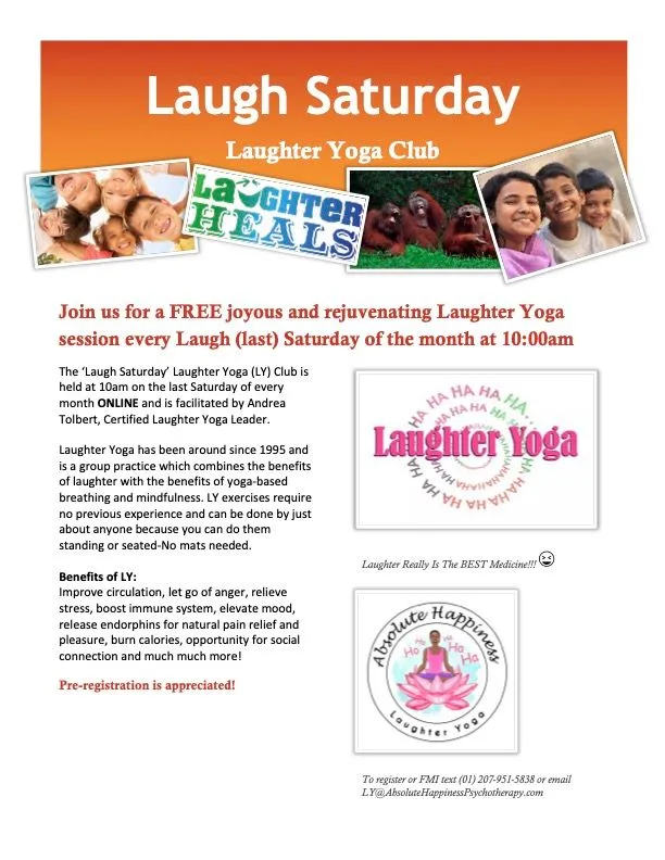 Laugh Saturday Flyer