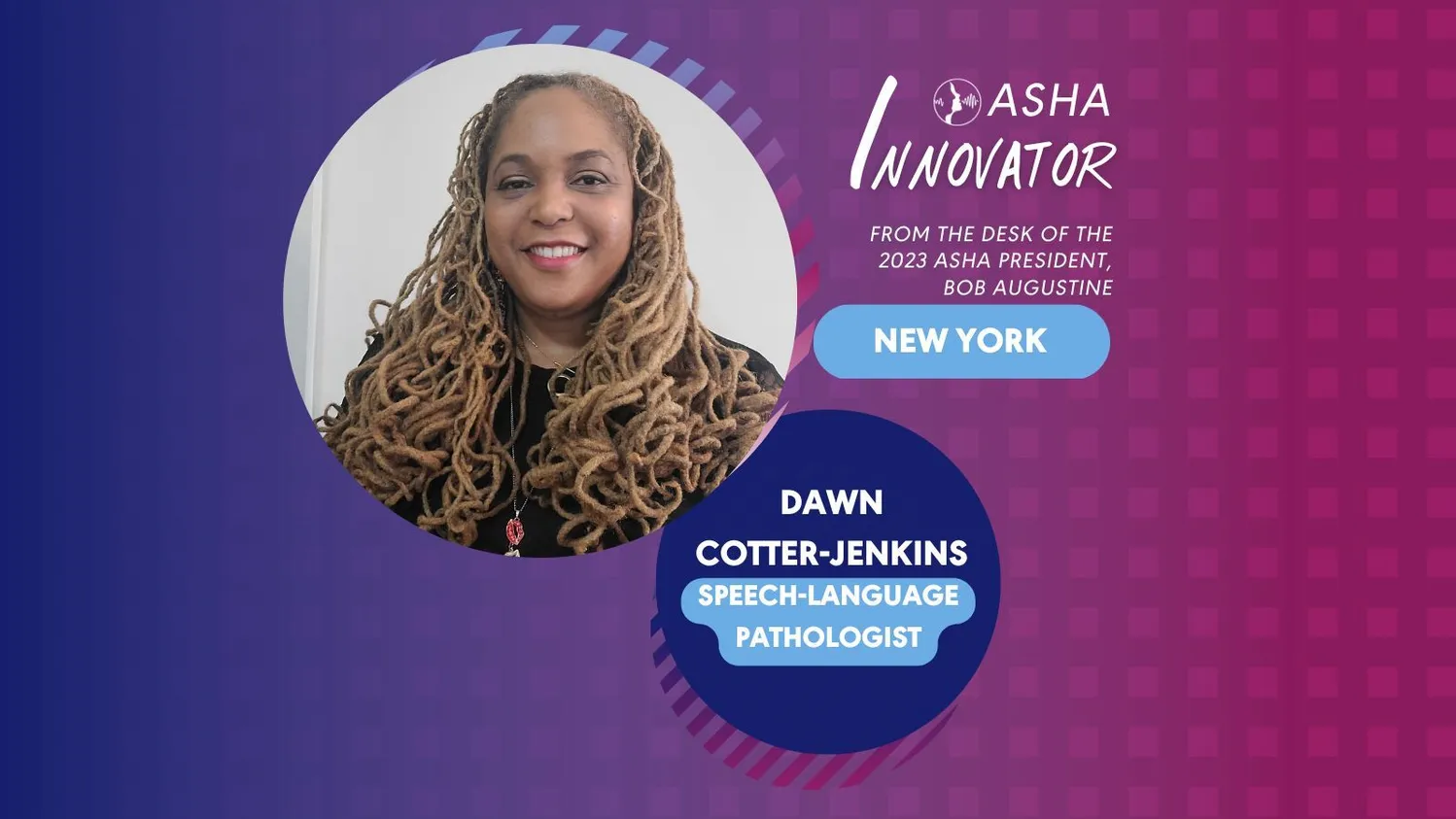 American Speech-Language and Hearing Association Innovator, February 2023