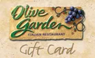 olive garden gift card