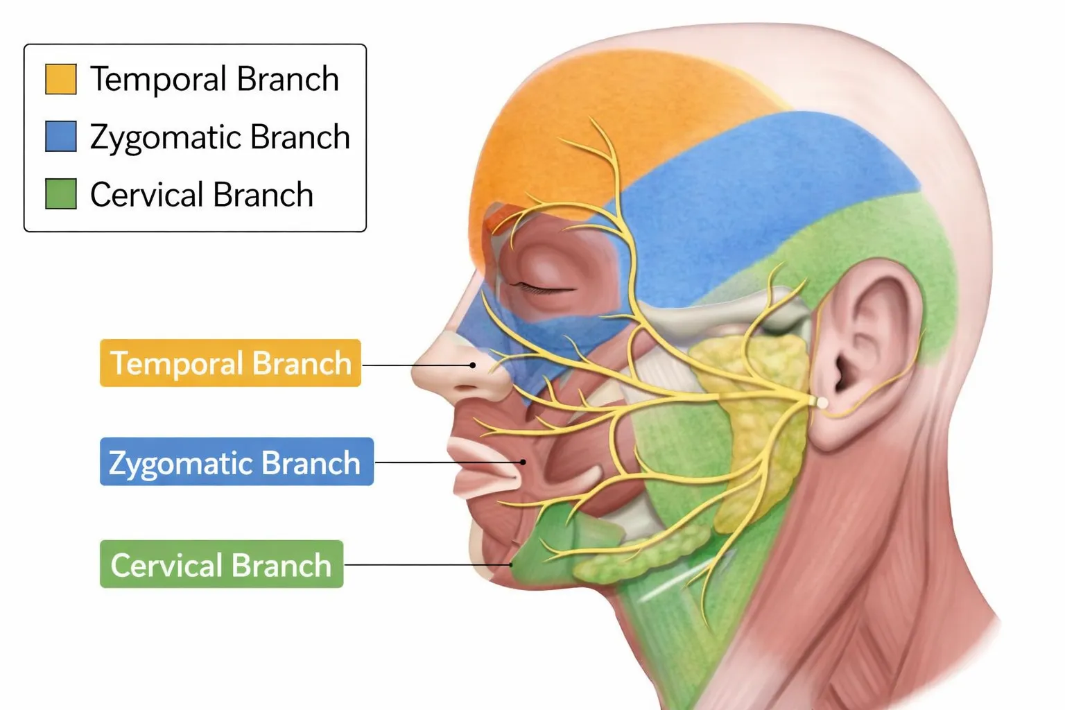 Trigeminal Nerve diagram