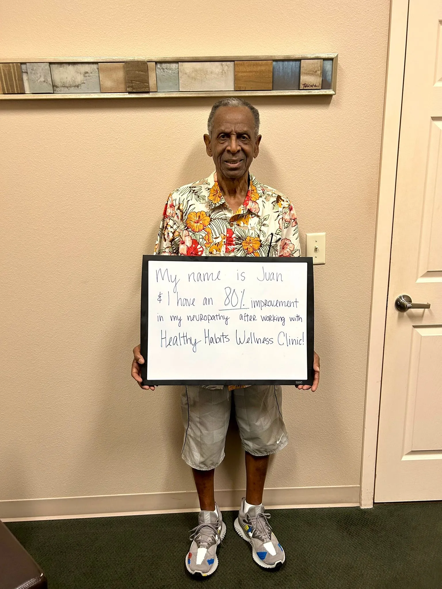 Juan 80% improvement neuropathy treatment