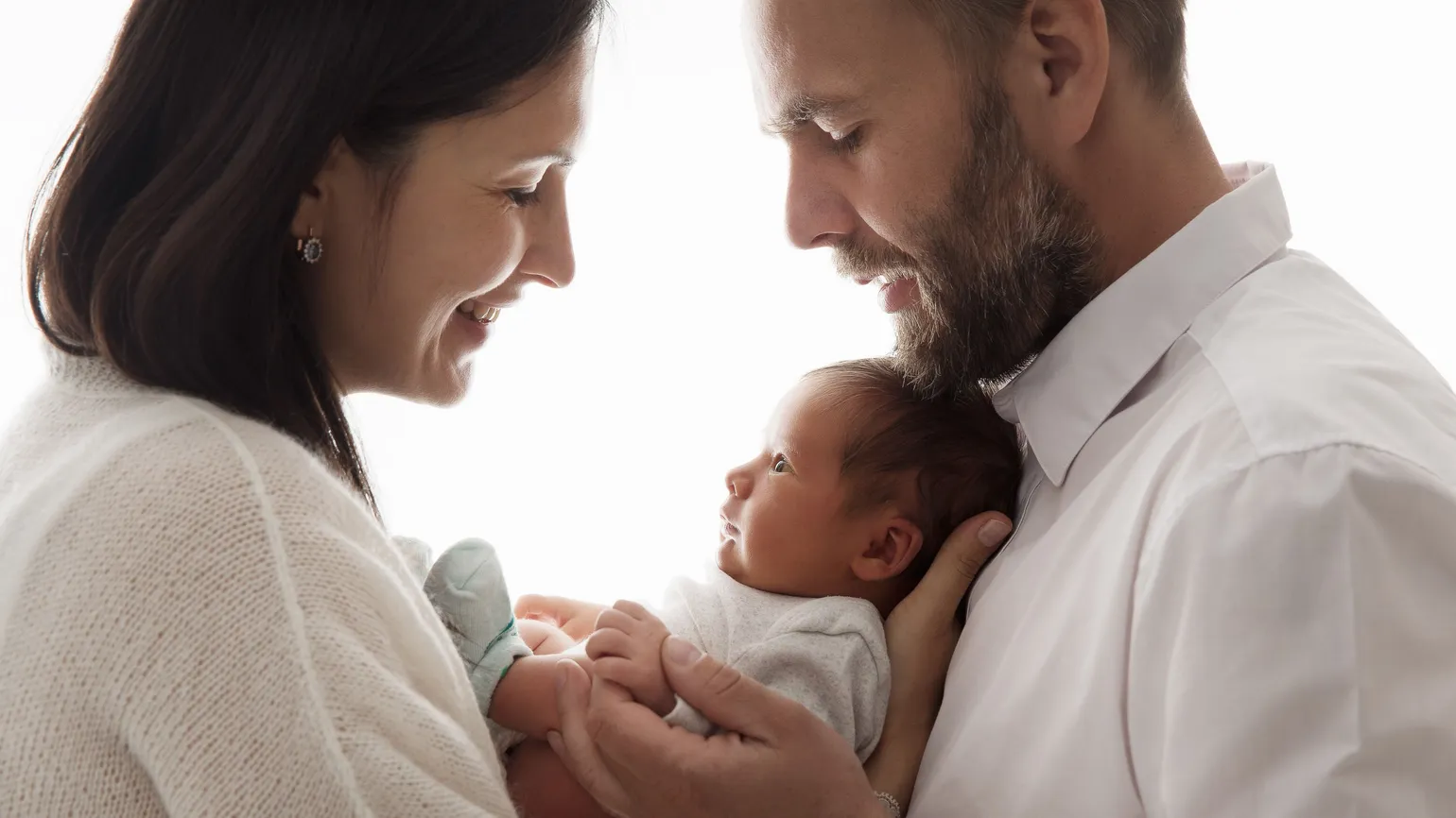 Young Parents with Baby