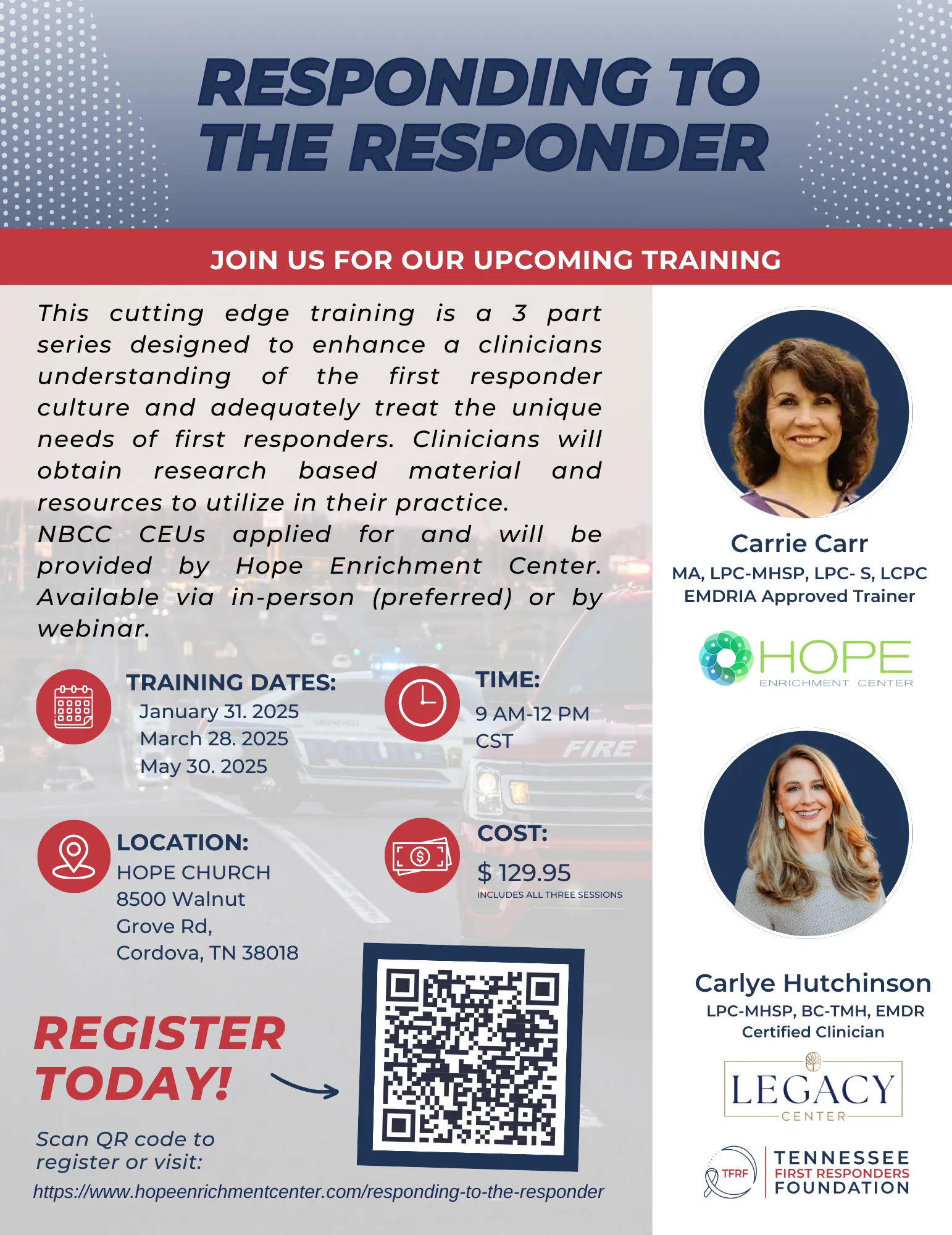 Responding to the responder