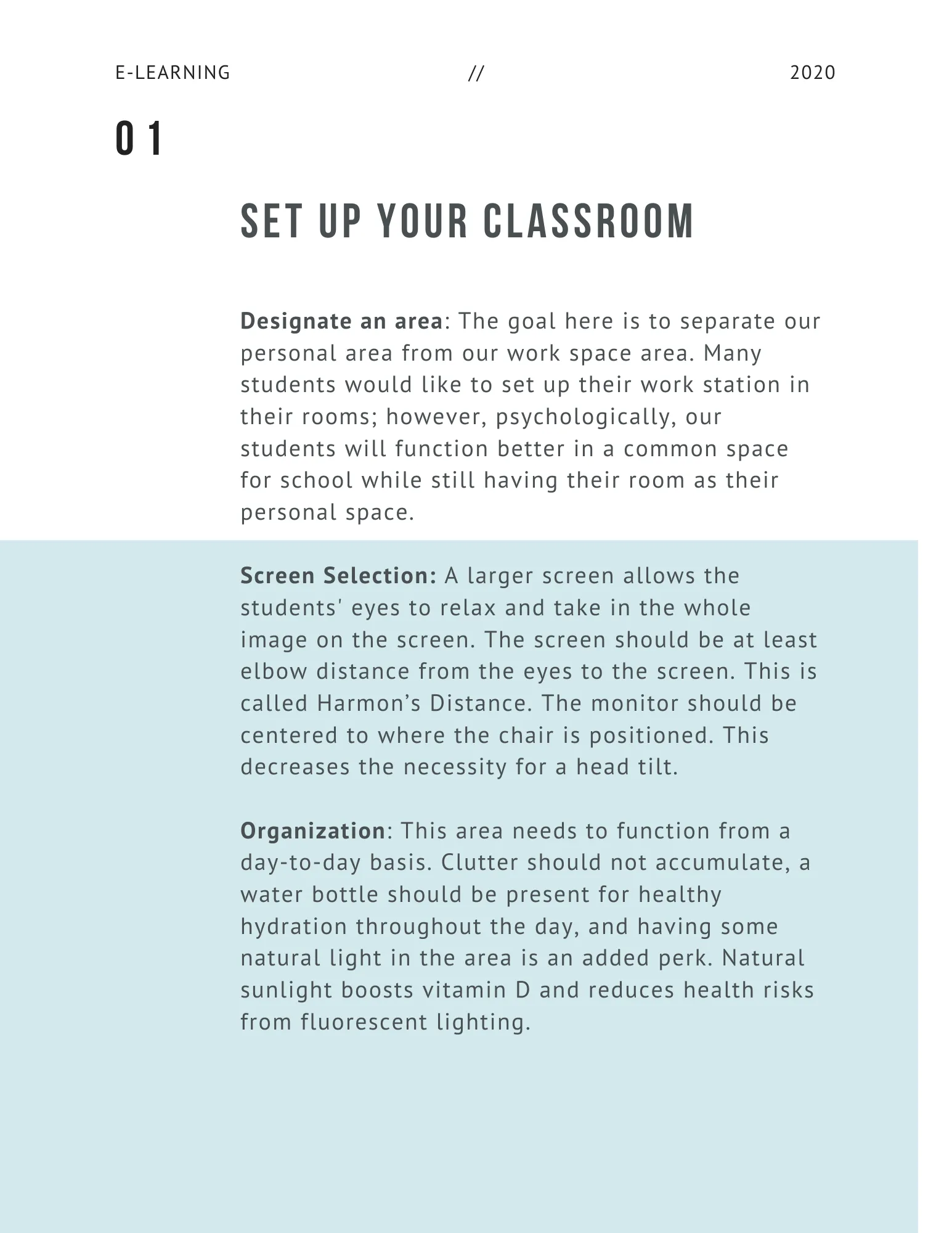 Set Up Your Classroom