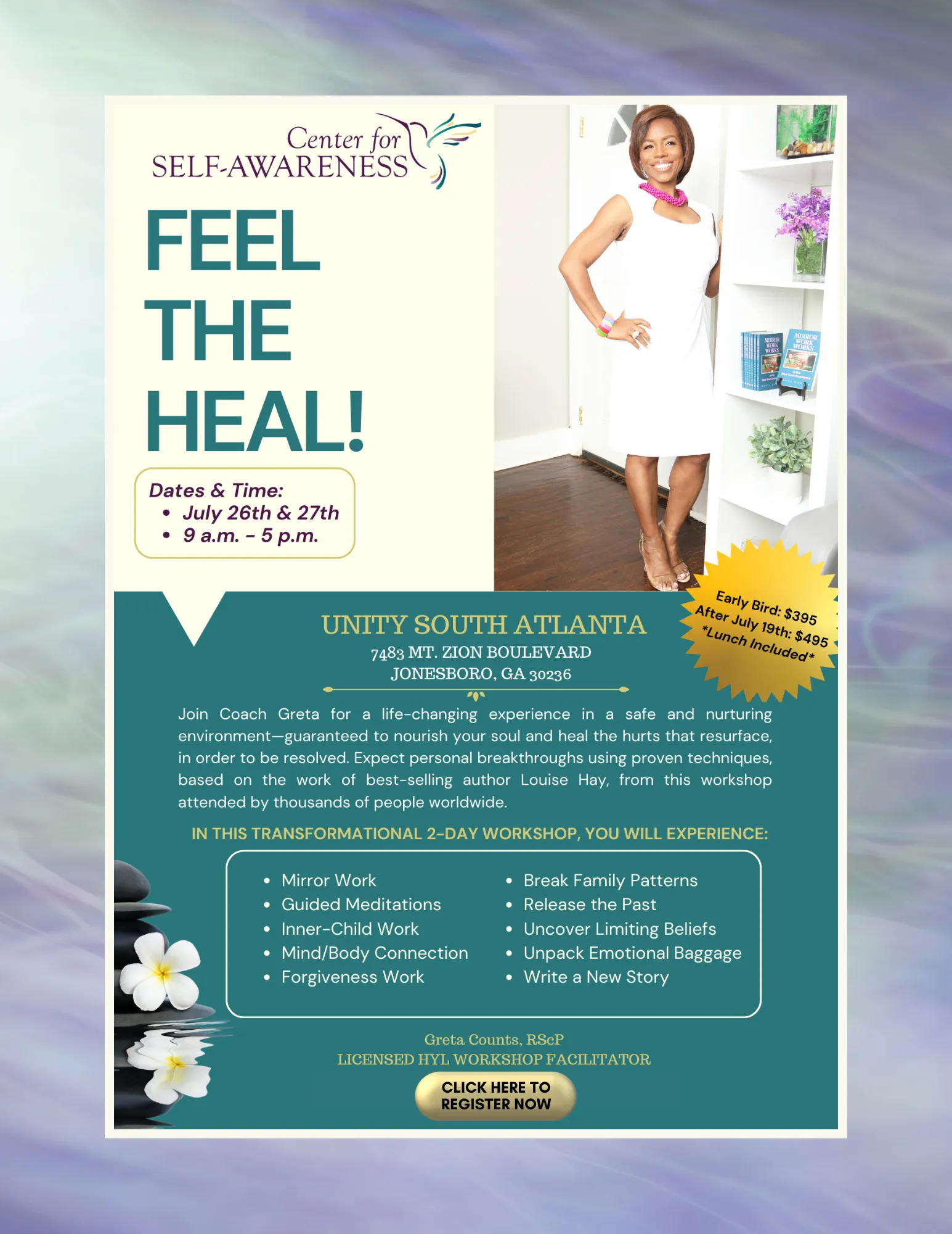 Feel the Heal Flyer