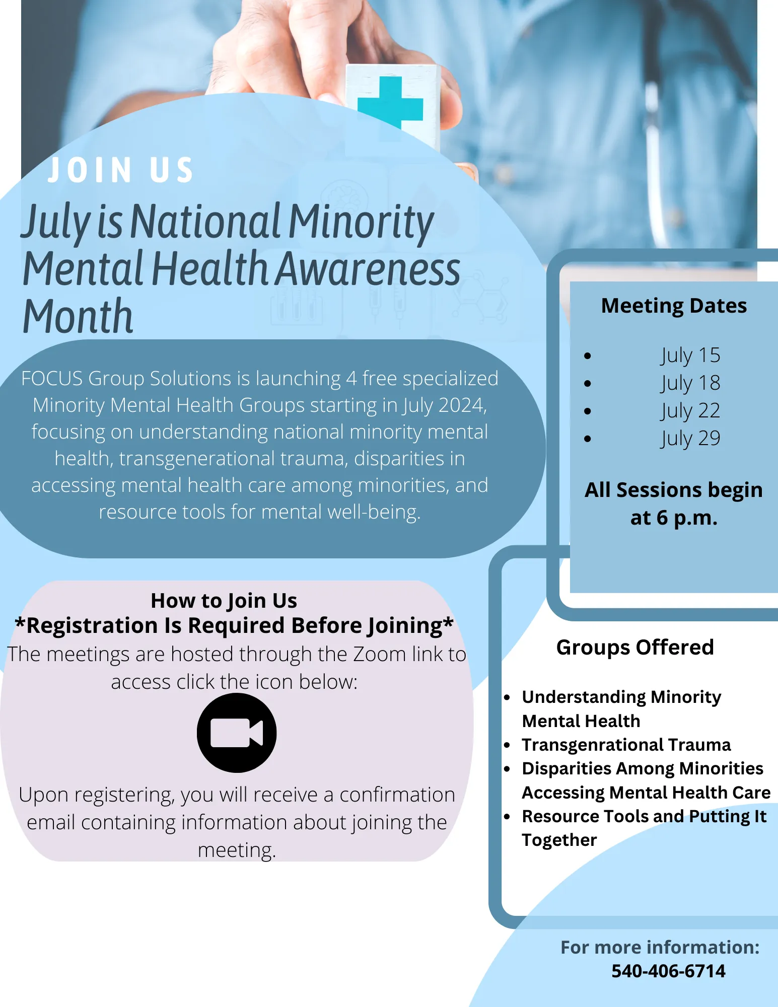 July is, National Minority Mental Health Awareness Month