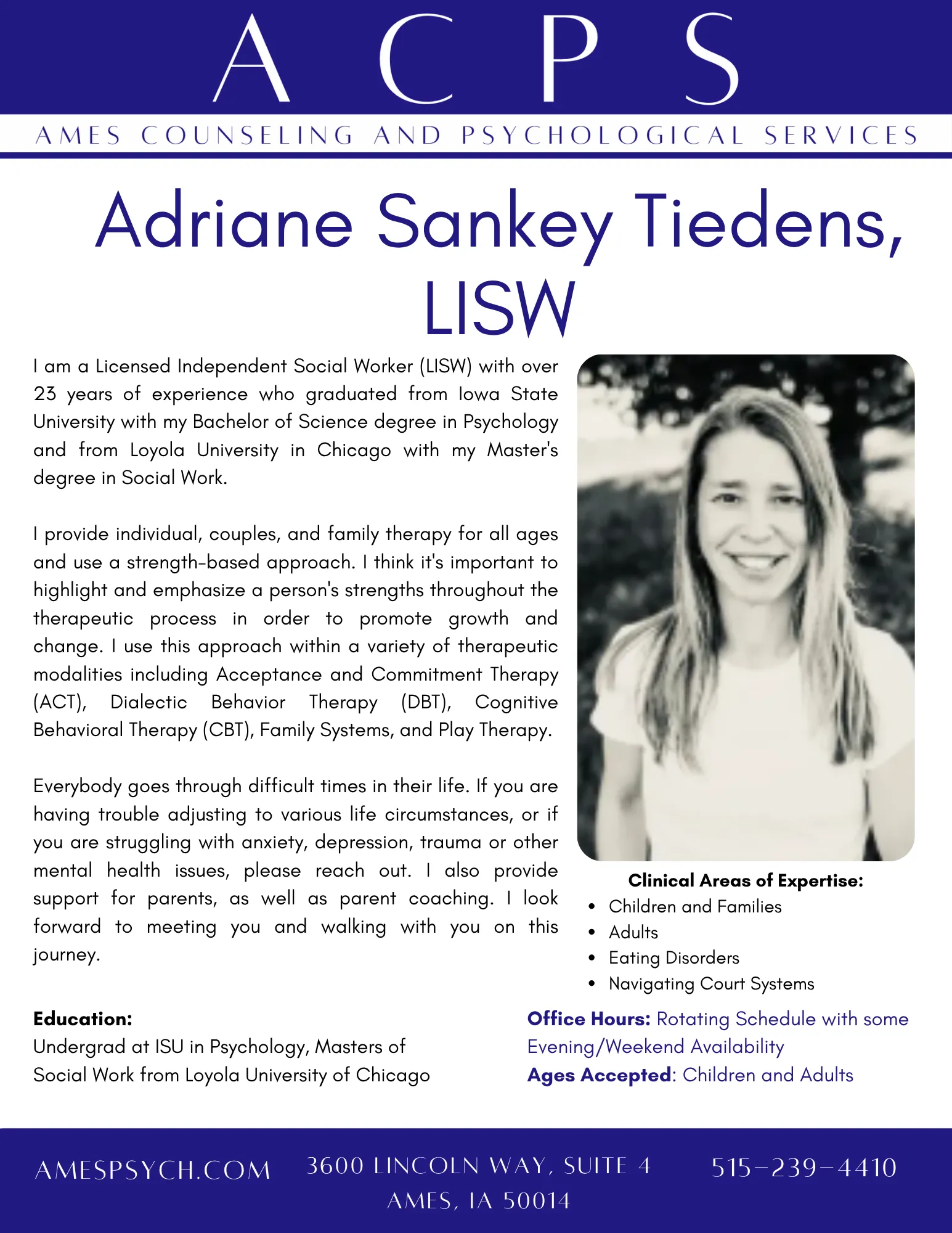 Adriane Sankey Tiedens