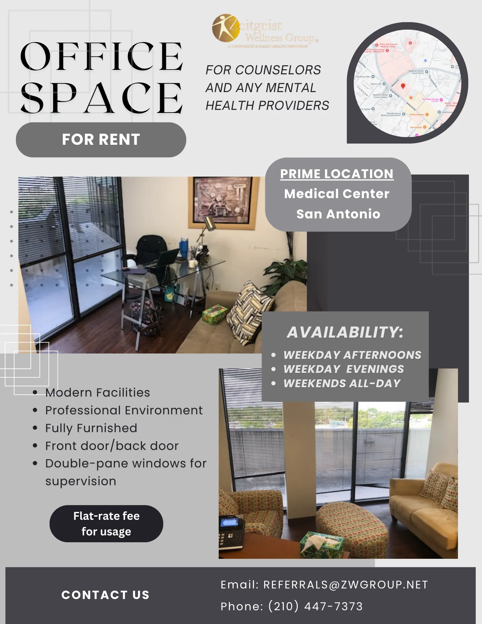 Office Space for Rent ZWG