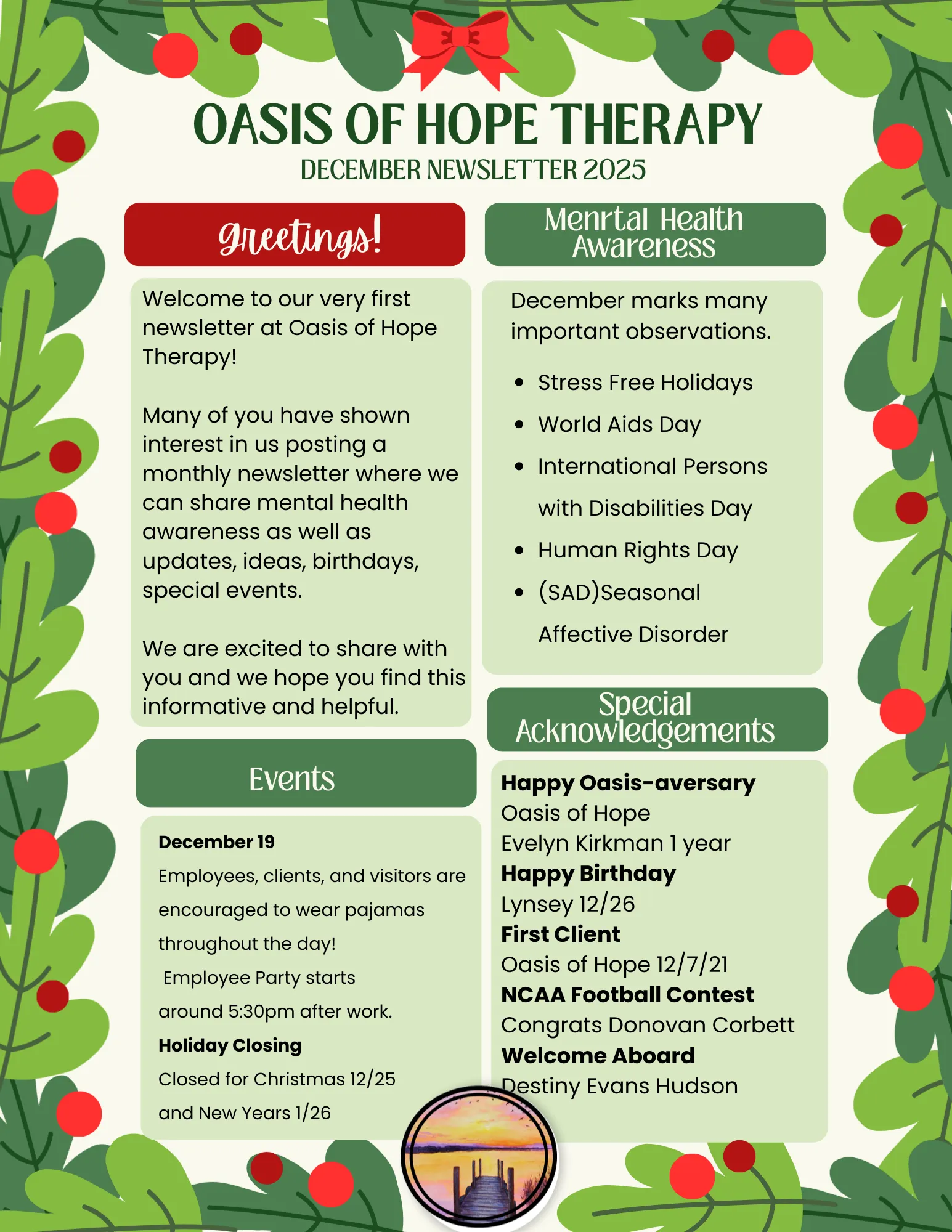 December 2025 Page 1