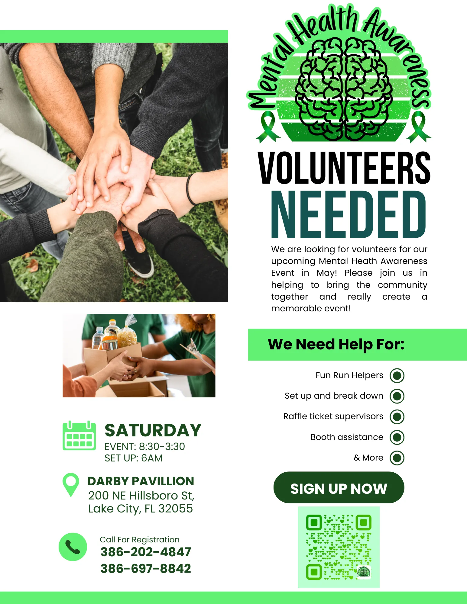 Volunteers Needed!