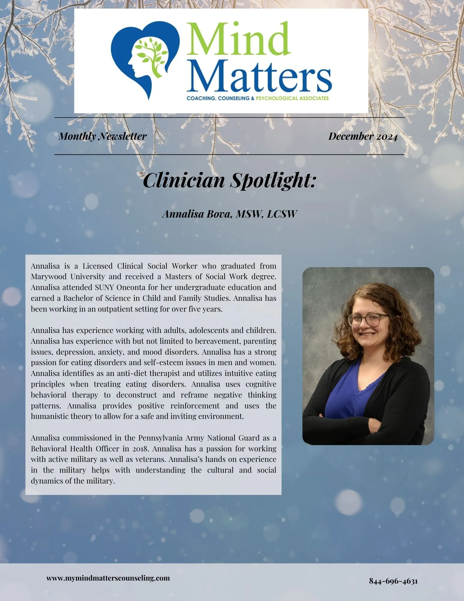 Nov Newsletter Page 1