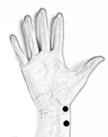 hand pressure points wrist