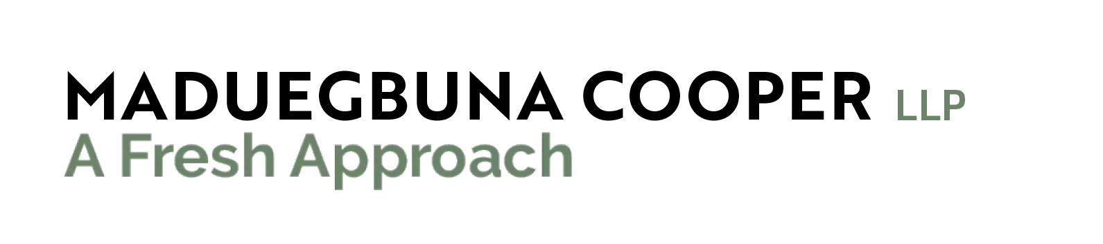 Maduegbuna Cooper LLP