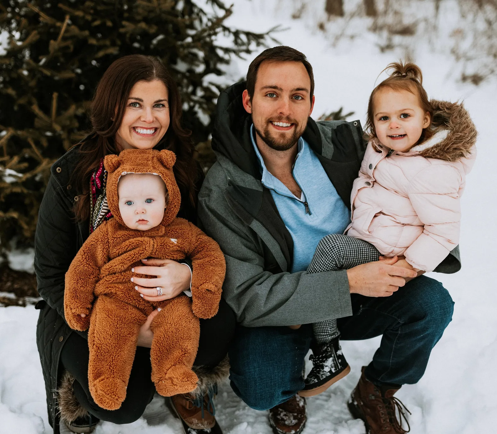 Dr. Geiger and family, Fishers IN Dentist