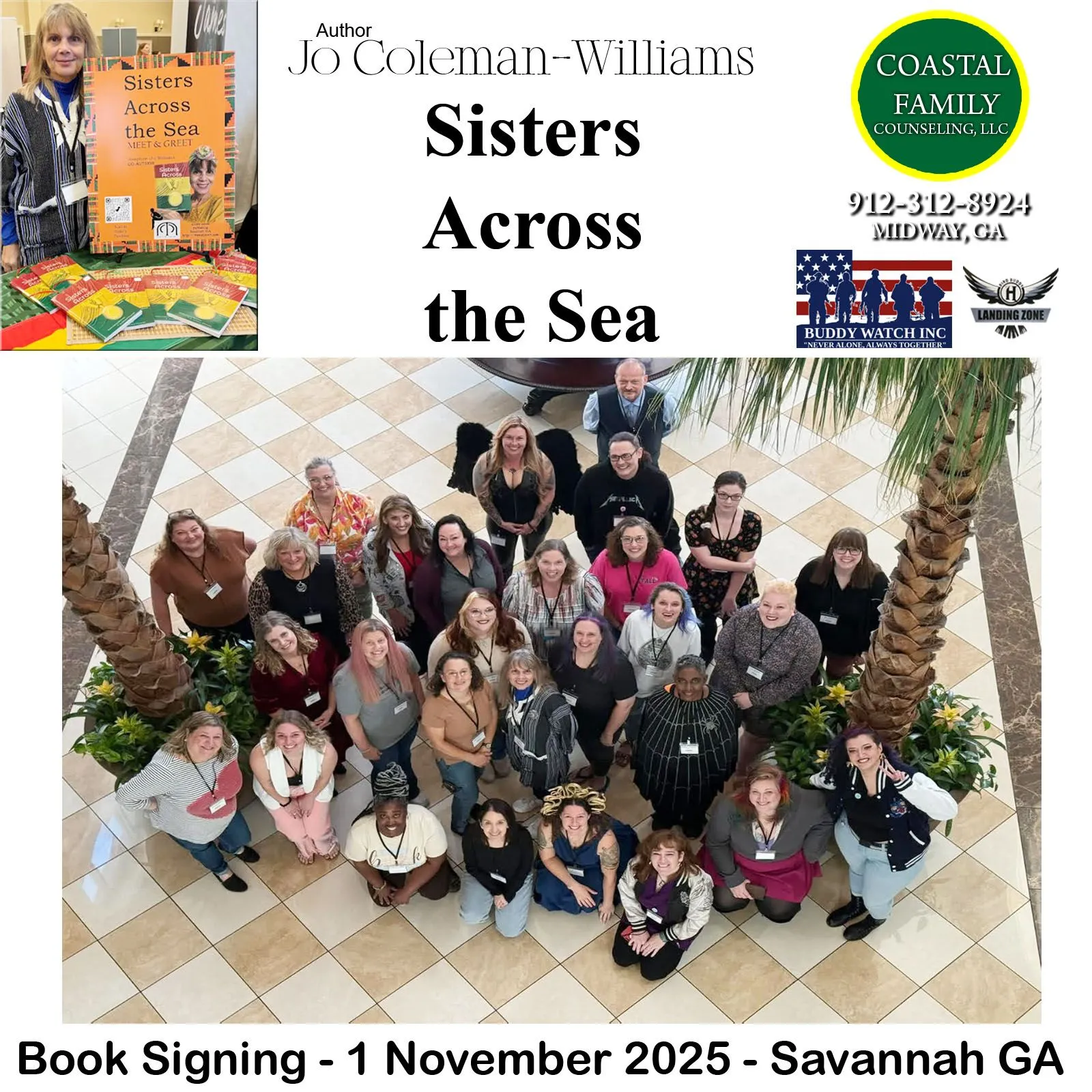 Book Signing - 1 Nov - Savannah