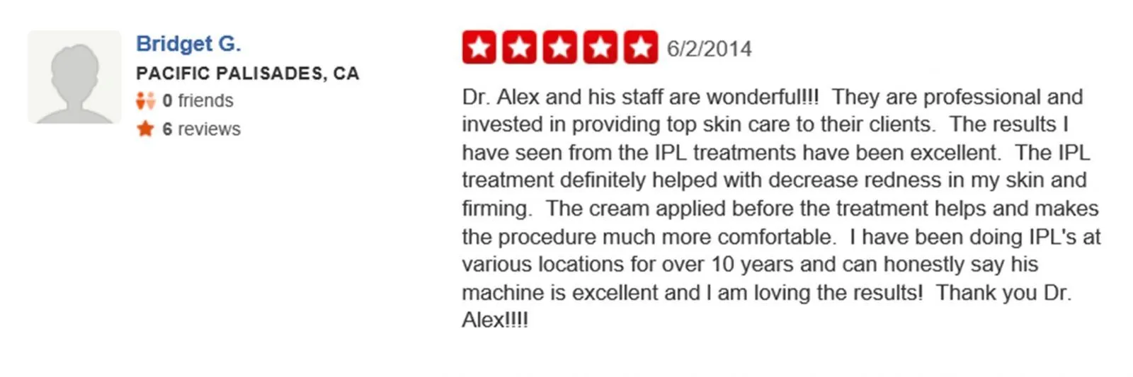 A E skin Forever Young BBl ipl Photofacial review