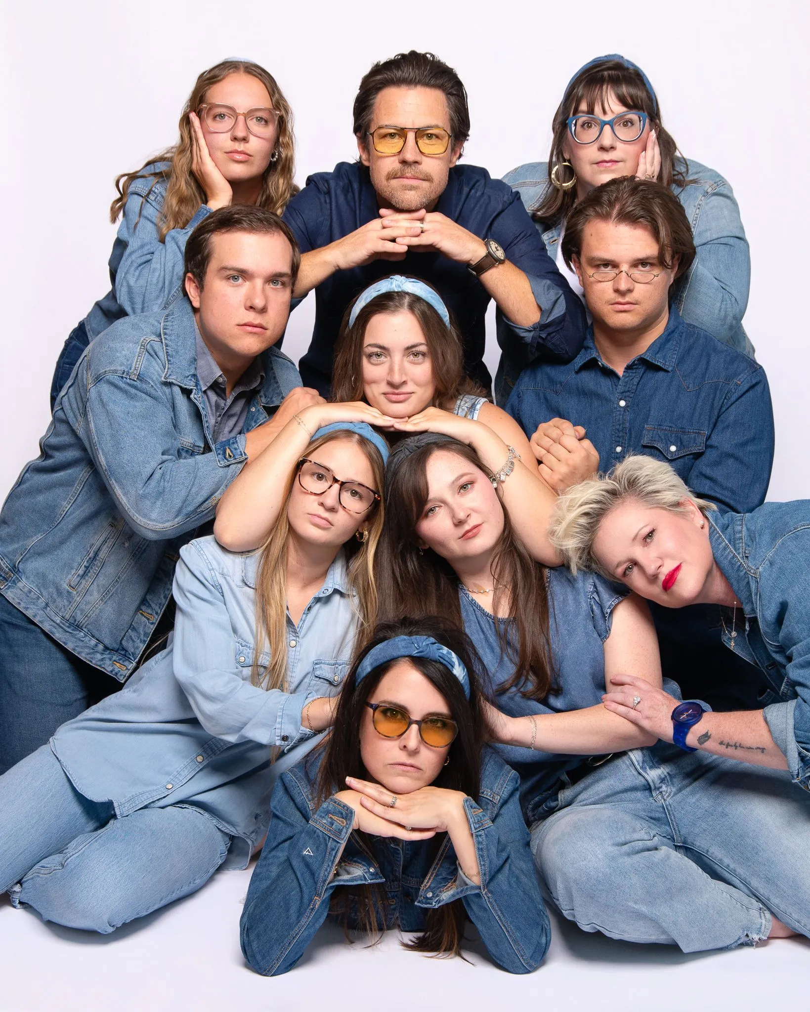 Throwing it back with the team!