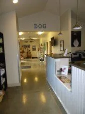 separate dog waiting room