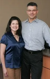 Dr. James Pedreiro, campbell Chiropractor and wife Sally