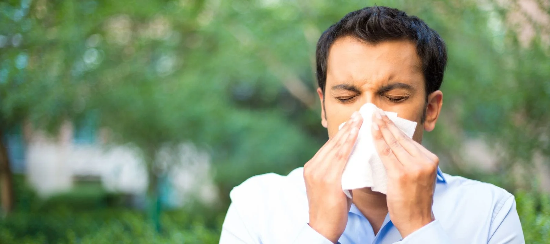 Man Sneezing