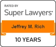 Jeff Rich Super Lawyers badge